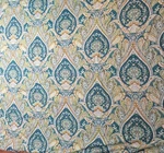Pier 1 One Royal Peacock King Duvet Cover Green Tan White Paisley Button Close. Fixed Price $45.00.