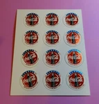 Pogs Coca Cola Always * Sheet Of 12 April 1993 Very Nice Set. Fixed Price $16.00.