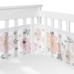Sweet Jojo Designs Breathablebaby 2-PIECE Mesh Crib Liner Set Pink. Fixed Price $82.57.