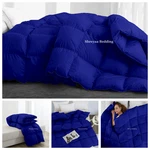 Hotel Quality Comforter Down Alternative Egyptian Cotton Royal Blue Solid. Fixed Price $290.99.