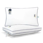 Bed Pillows King Size Of 2 Medium Support Gusseted White Serta Hotel Thread. Fixed Price $89.99.