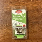 Bed Makers Mattress Clips 4 Pack Extra Wide Adjustable Grips Thicker Fabrics. Fixed Price $15.00.