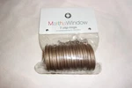Martha Window 7 Clip Rings Antiqued Copper Finish Nos Fits Rod Up To 1.25" 3CM. Fixed Price $7.99.