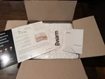 Bwarm Premium Multi-zone Electric Heated Mattress Pad King Size 78"X80". Fixed Price $59.00.