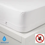 Zippered Mattress Encasement Bed Bug Waterproof Cover Protector. Fixed Price $12.99.