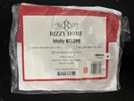 Twin Size Bed Skirt Rizzy Home 39X76 100 Percent Cotton White.. Fixed Price $9.99.