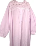 Carole Pink Long Nightgown Lingerie Sleeved Size 2X Vintage. Fixed Price $14.50.