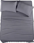 Queen Sheets Set - 4 Piece Bedding Brushed Microfiber Shrinkage And Fade. Fixed Price $19.70.