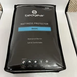 King Basic Mattress Protector - Lightweight, Noiseless, And Waterproof Fabric. Fixed Price $45.00.