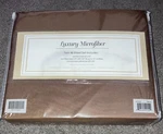 Microfiber Twin Xl Sheet Set. Bronze Color. New Unopened Zippered Bag.. Fixed Price $20.00.