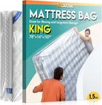 Plastic Mattress Bag For Moving Storage, Waterproof Cover,. Fixed Price $13.91.