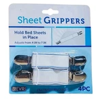 Bed Sheet Grippers 4 Piece Evriholder. Fixed Price $12.00.