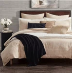 Donna Karan Elements King Duvet Cover Natural Silk Blend $625. Fixed Price $245.92.