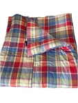 Vintage Ralph Lauren Full/queen Spinnaker Madras Plaid Comforter 100% Cotton. Fixed Price $175.00.