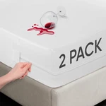 Mattress Encasement Waterproof Protector Zippered Deep Pocket Bed Bug. Fixed Price $12.99.