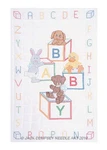 Jack Dempsey Needle Art Baby Block Crib Quilt Top. Fixed Price $20.95.