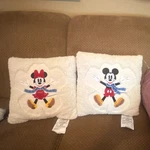 Disney Mickey Mouse & Minnie Decorative Pillows Set Of 2. Fixed Price $30.00.