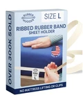 Rubber Hugger Elastic Fitted Sheet Straps - King Size 76" X 80" Anti.... Fixed Price $28.00.