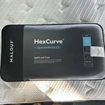 Malouf Hexcurve + Omniphase Cooling Pillow Queen Size 16X28 Inch. Fixed Price $118.49.